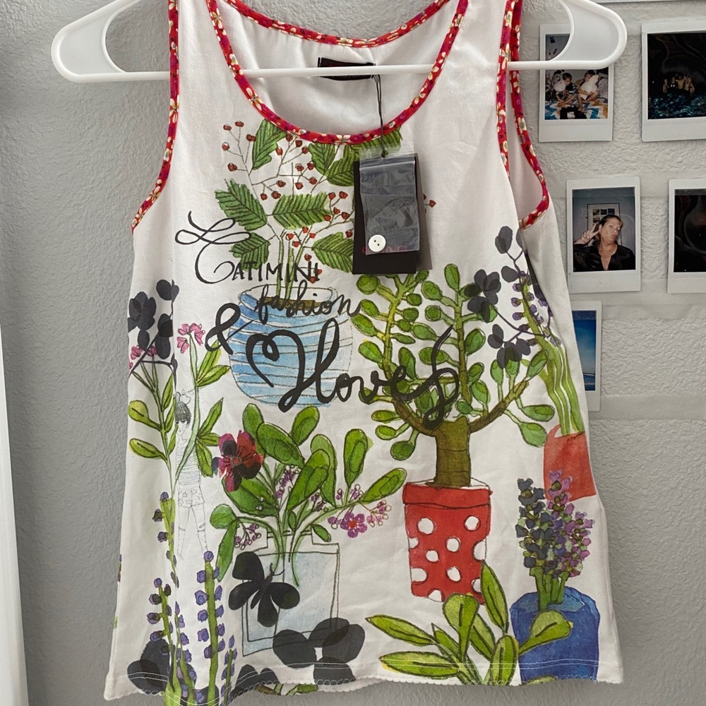 Brand New French Tank top